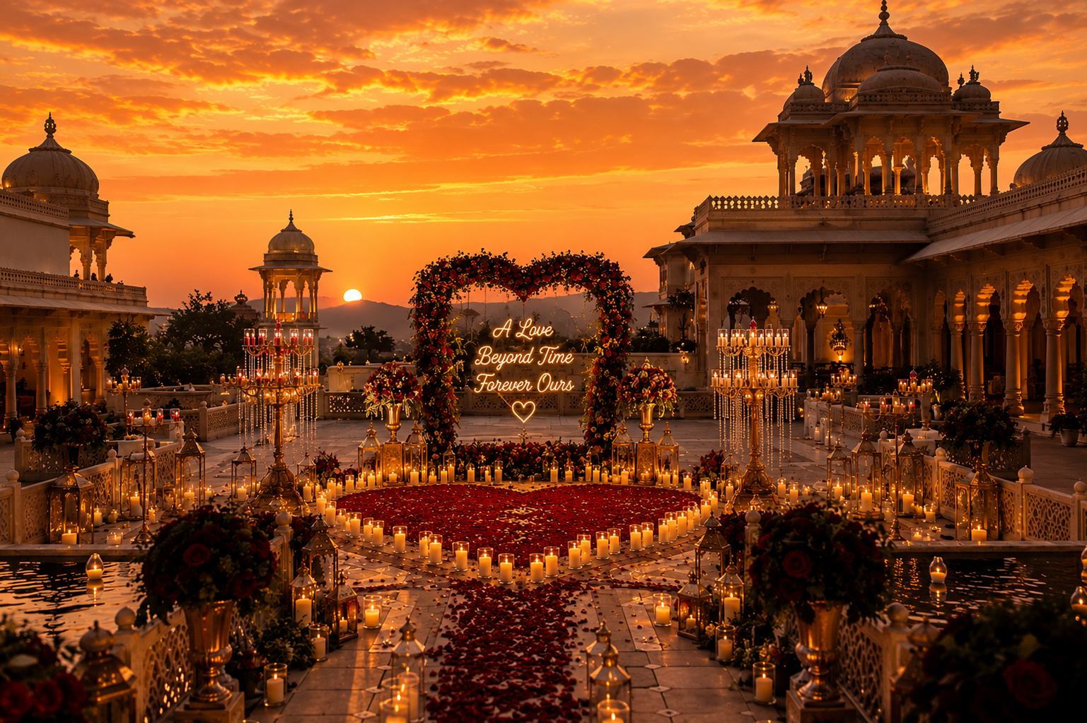 Sunset Palace Vows