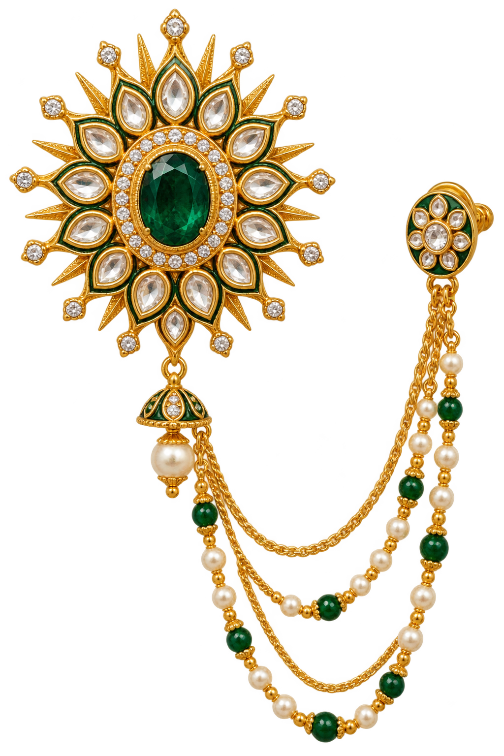 Royal Sherwani Brooch