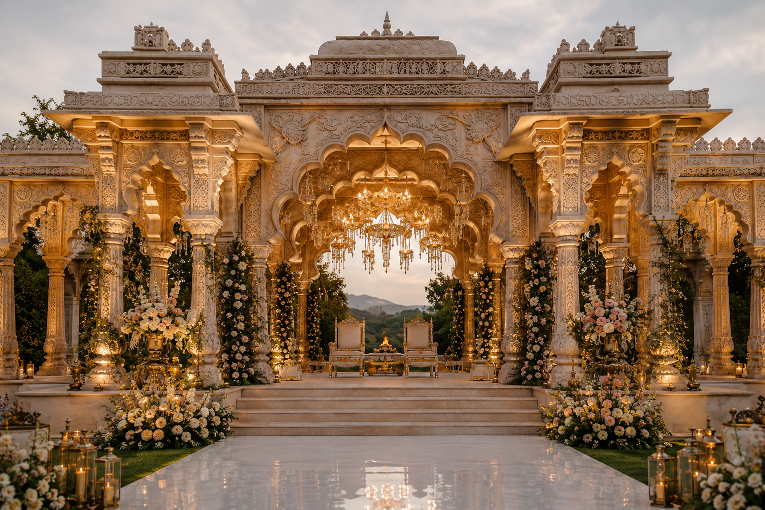 Mughal Arcades & Pillars